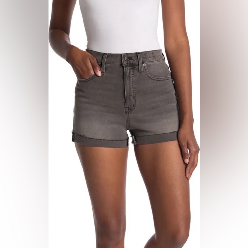 Madewell High Rise Denim Shorts 33